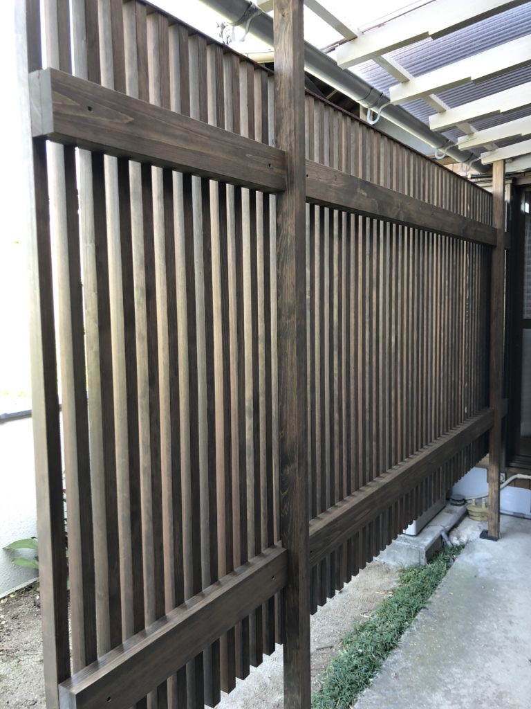 格子工事  A様邸